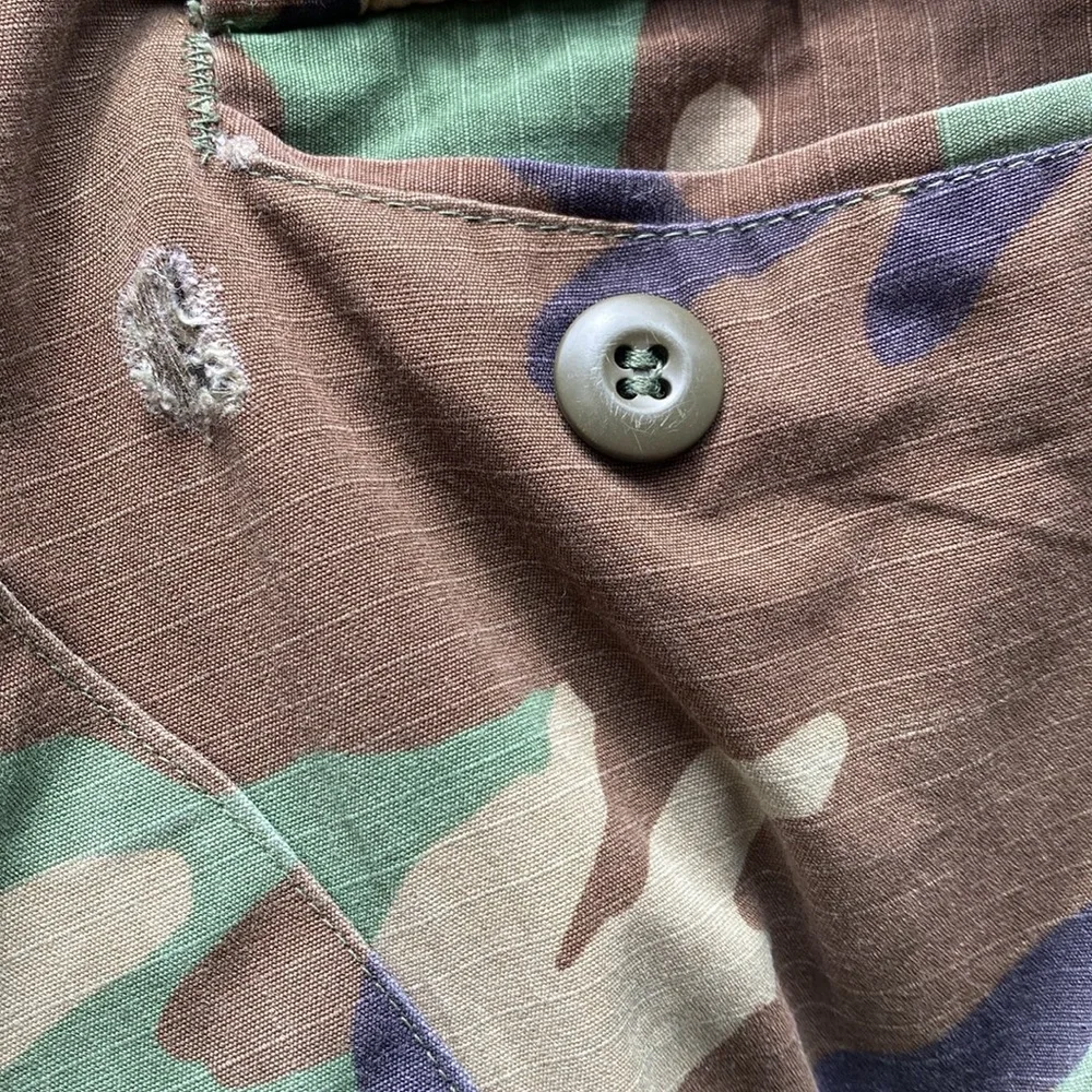 Camouflage military combat pants med long trousers hot weather woodland national - Picture 8 of 13